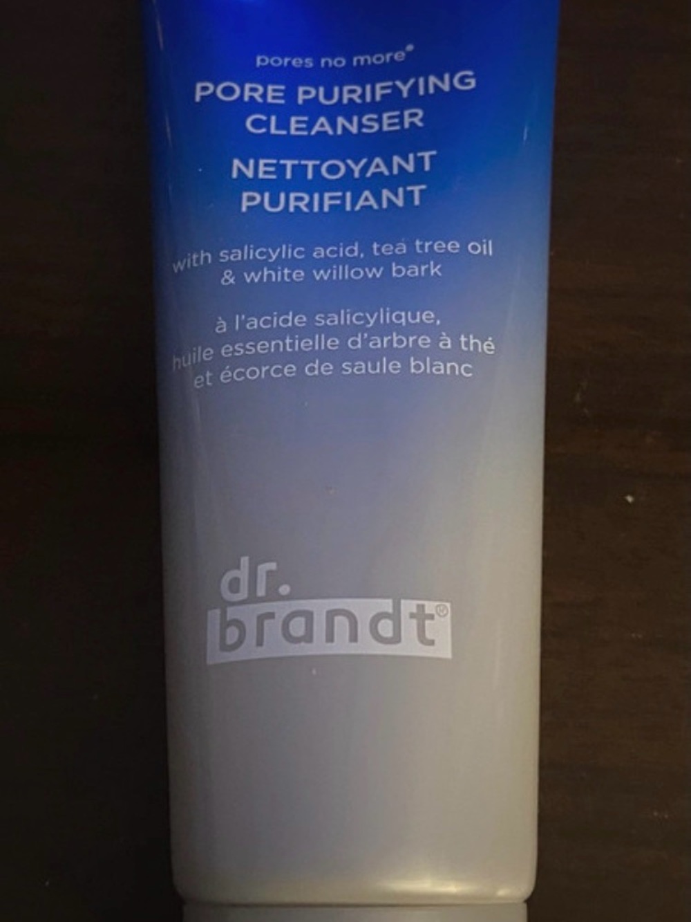 Dr. Brandt Gradient Blue-to-White Pore Purifying Cleanser